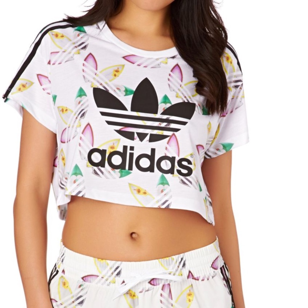 Adidas Orginals Pharrell Surf Crop Tee